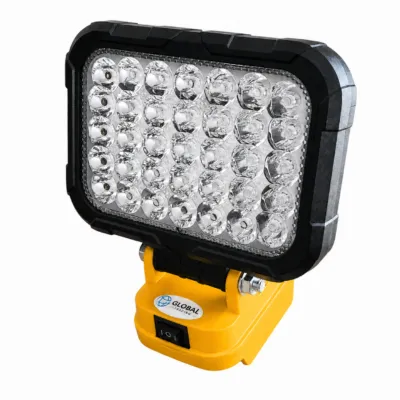 Lampa robocza 35 LED na akumulatory baterie DeWalt 18V 20V XR halogen mobilny