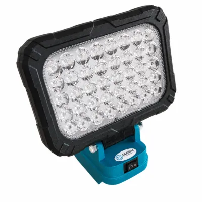 Lampa robocza 40 LED na akumulatory baterie Makita 18V / idealna pod namiot